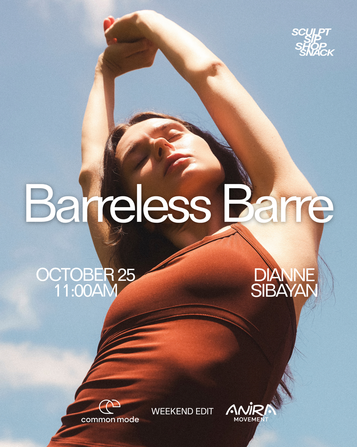 October 25 | Sculpt, Sip, Shop, Snack