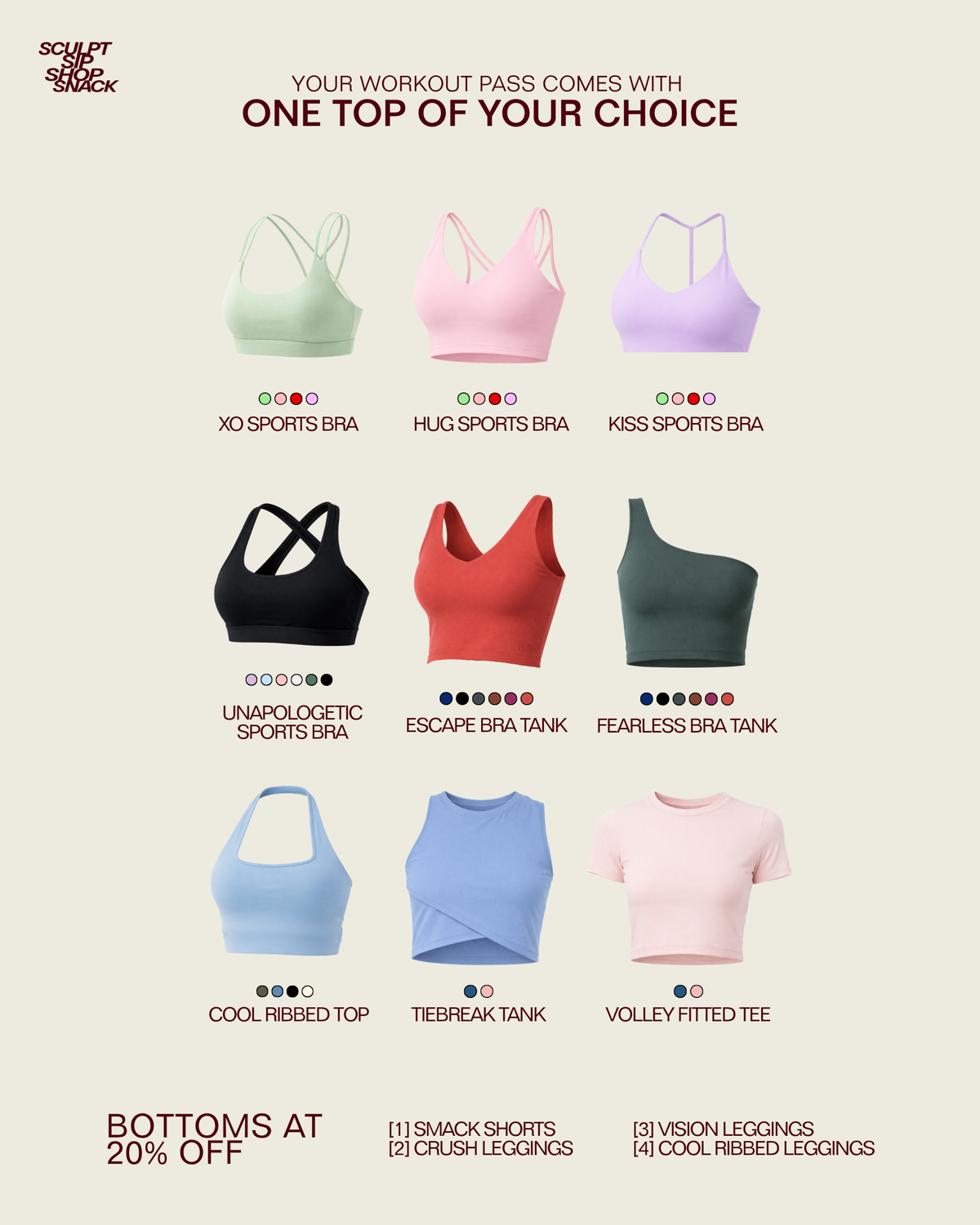 October 24 | Sculpt, Sip, Shop, Snack