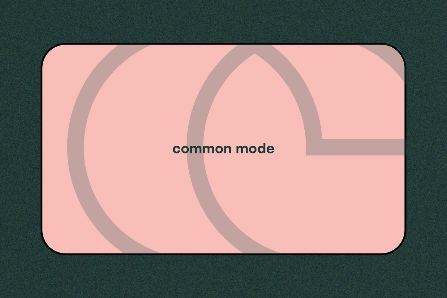 Common Mode Gift Card